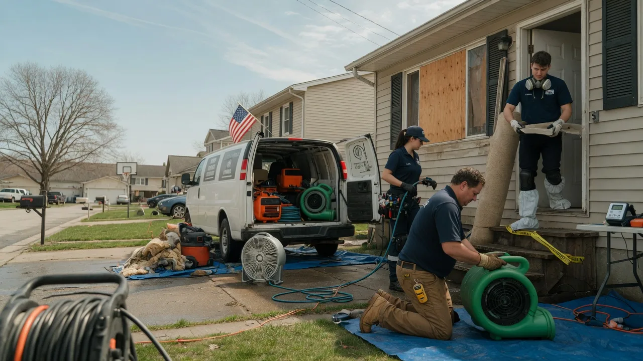 Water Damage Restoration in Melvin, KY near me